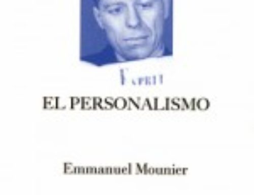 Mounier, E.: El personalismo